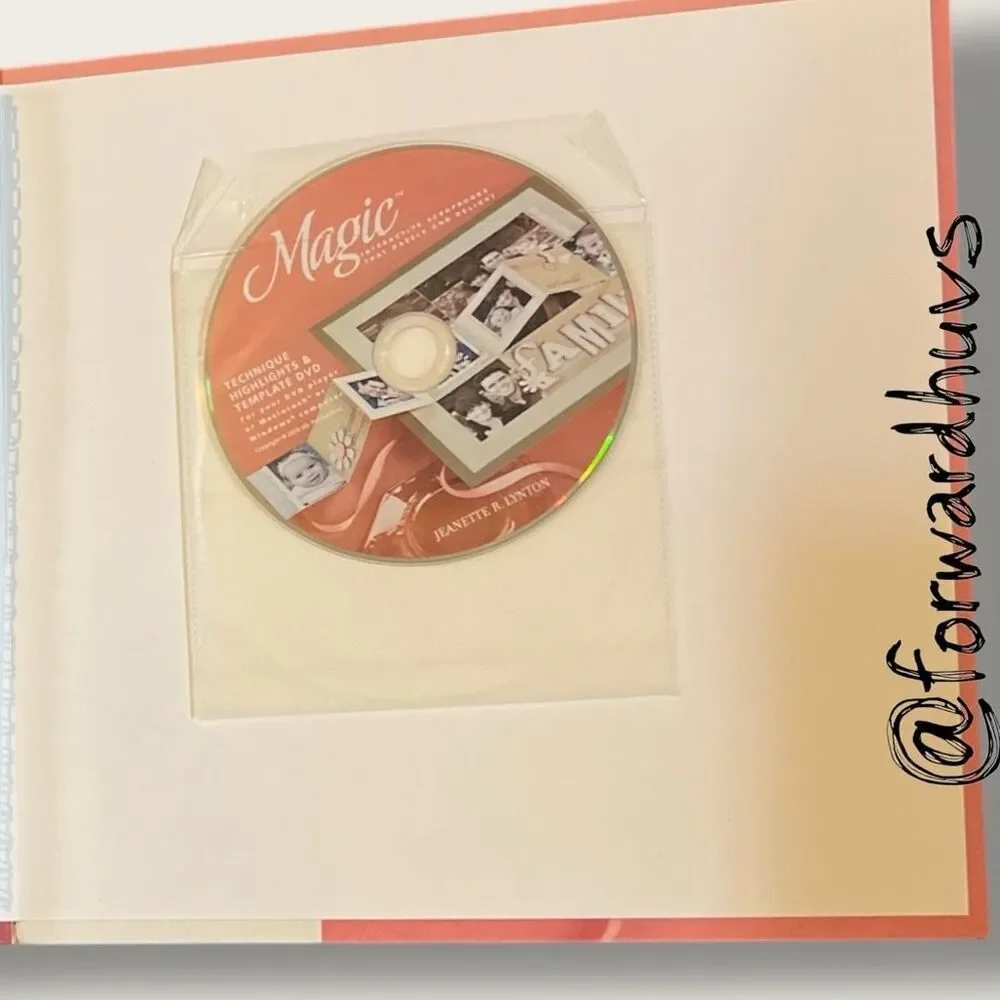 Magic by Jeanette R. Lynton – 35 Layout Scrapbook Patterns + DVD